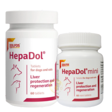 HepaDol 60 Viên - Bảo vệ và tái tạo gan Chó Mèo