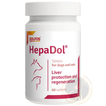 HepaDol 60 Viên - Bảo vệ và tái tạo gan Chó Mèo