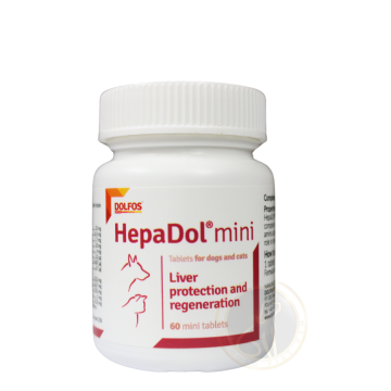 HepaDol 60 Viên - Bảo vệ và tái tạo gan Chó Mèo